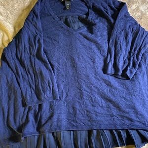 Lane Bryant sweater high low